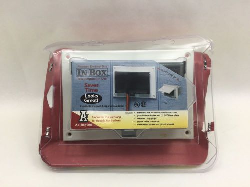 Arlington dbhr1c-1 outdoor electrical box with weatherproof cover for sale