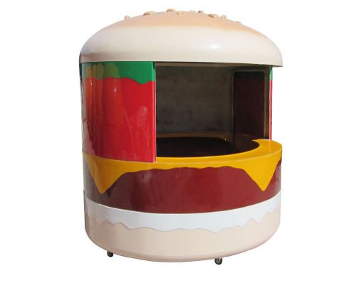 Vvip mobile kiosk fast food burger cart / vending food bar / buffet for sale
