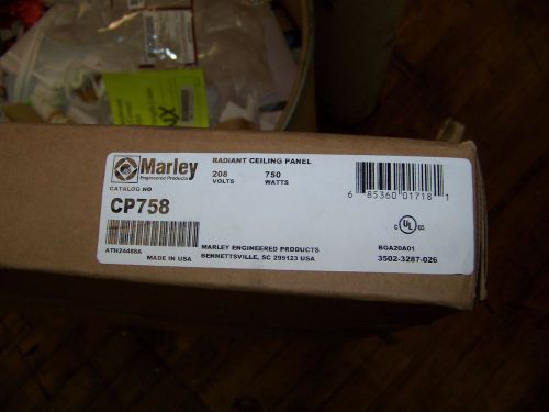 Marley CP Series Radiant Ceiling Panels 208V 750W 24&#034; X 48&#034;