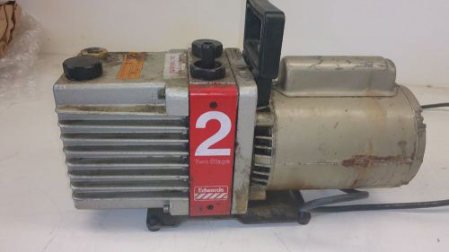 Edwards 2 Two Stage Rotary Vane Dual Stage Mechanical Vacuum Pump E2M2 *PARTS*