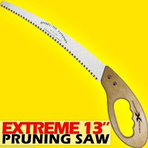 Extreme premium 13&#034; pruning saw with 9” d-ring saw handle, 6 teeth per inch for sale