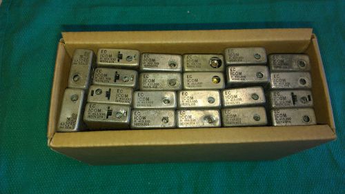 GE MASTR II ICOM channel elements EC  ICOMS 44 total used sold as is R recieving