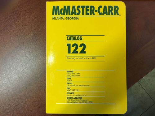 McMaster Carr Catalog NIB