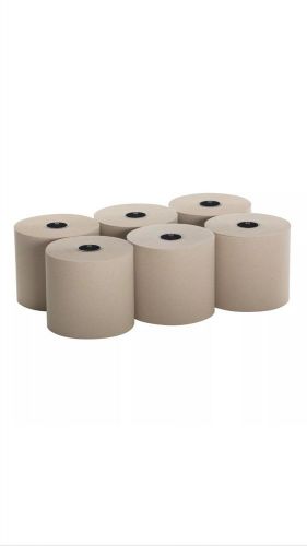 Georgia-Pacific SofPull 26920 for Auto Brown 100 Percent Recycled Fiber Roll of