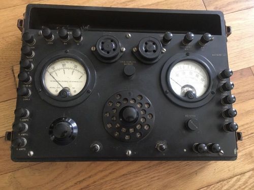 Weston model 566 tube tester (untested) for sale