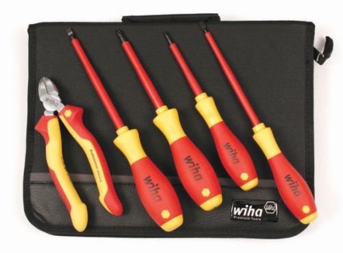 Wiha #32866 Insulated Slotted, Phillips, and Diagonal Cutter Kit w/ FREE TOOL!!