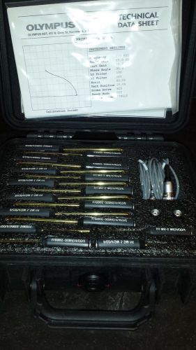NDT Eddy Current probe set from Olympus