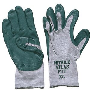 CRL Extra-Large Atlas Textured Nitrile Coated Gloves