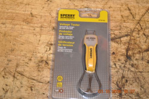 Sperry Instruments ET6102 Voltage Tester, 80-250 VAC/DC