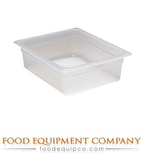 Cambro 24PP190 Food Pan, 1/2-size, 4&#034;D  - Case of 6