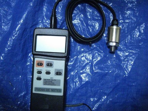Extech Heavy Duty Pressure Meter  - Model 407495 with 300psi transducer