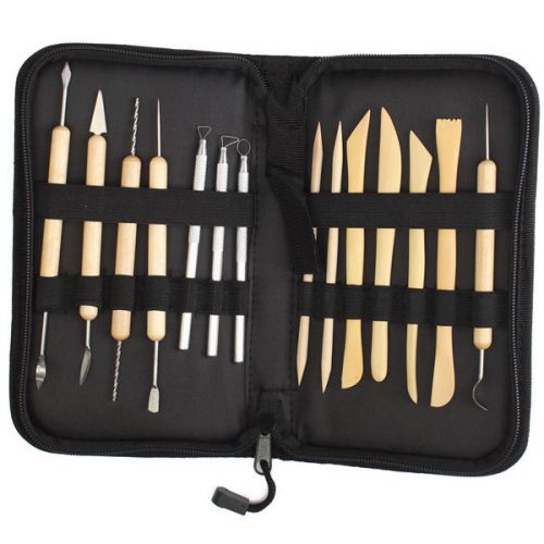 New 14 pcs clay sculpting wax carving pottery tools polymer ceramic modeling kit for sale