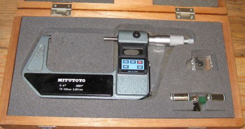 Mitutoyo Electronic Micrometer 293-304
