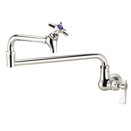 Krowne 16-181l - royal wall mount pot filler faucet, 18&#034; jointed spout, low lead for sale