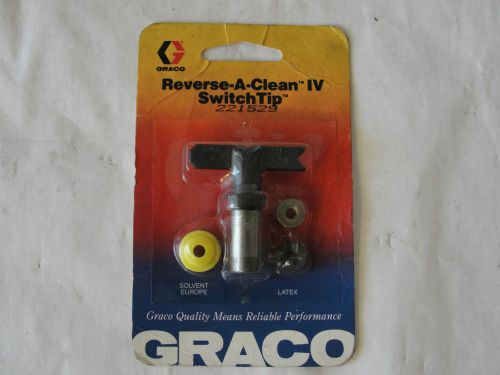 NEW GRACO 221529 REVERSE A CLEAN IV SWITCH TIP