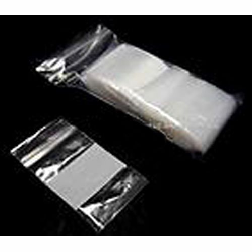 1000 ZipLock Bags 2&#034; x 3&#034; Small Reclosable Plastic Jewelry Bag W/White 2MIL