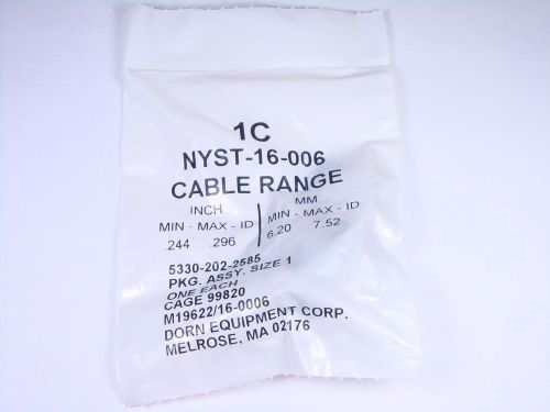 NYST-16-006 Dorn Packing Assembly for Nylon Stuffing Tubes 1C MS19622/16-0006