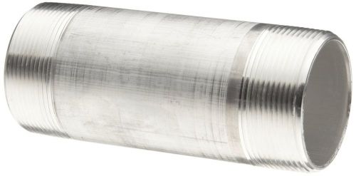 Aluminum pipe fitting nipple schedule 40 1/2&#034; npt male x 3&#034; length for sale