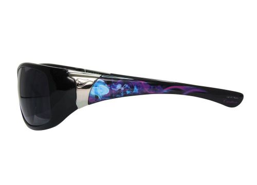 EDGE EYEWEAR - YC116-A5 Civetta AURORA Safety Glasses w/ Smoke Lens