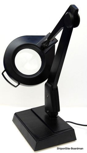 Magnifying swing arm table hobby/jeweler lamp for sale