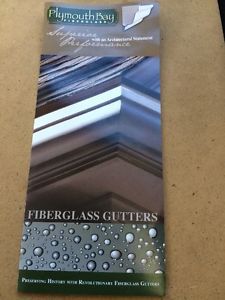 PLYMOUTH BAY FIBERGLASS GUTTERS WOOD REPLACEMENT GUTTER SYSTEM COMPOSITES