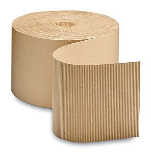 48&#034; x 250&#039; Single Face Corrugated Wrap on a Roll (1 Roll) (FREIGHT ONLY)