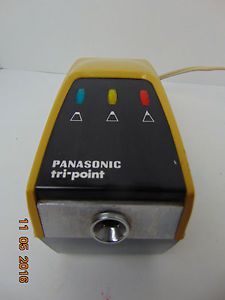 Vintage Rare Tri-Point Panasonic Electric Pencil Sharpener KP-11A Works Great
