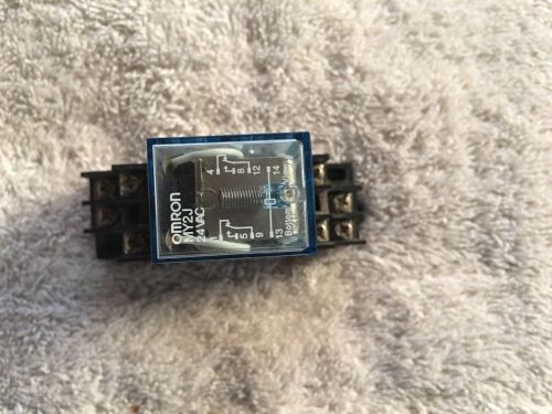 Omron MY2J relay with socket used