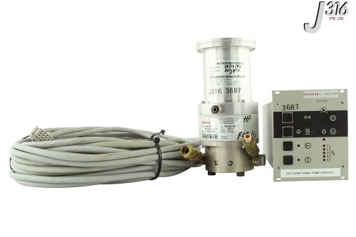 3687 PFEIFFER TURBO PUMP + TCP015 CONTROLLER WITH CABLES TMH 065 DN 63 ISO-K, 1P