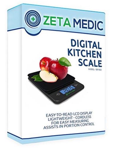 Zeta Meta Digital Kitchen Food Scale Wireless Portion Control weigh Measuring