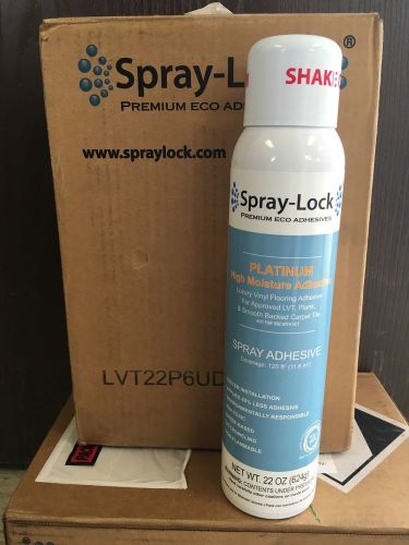 Spray-Lock High Moisture Luxury Vinyl Flooring Adhesive -- LVT, Plank, &amp; Carpet
