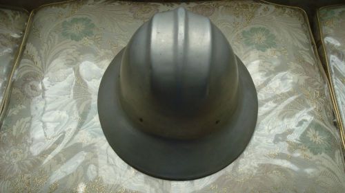 Vintage e.d. bullard co. s.f - usa aluminum &#034;hard boiled&#034; safety hat~vgc!!! for sale