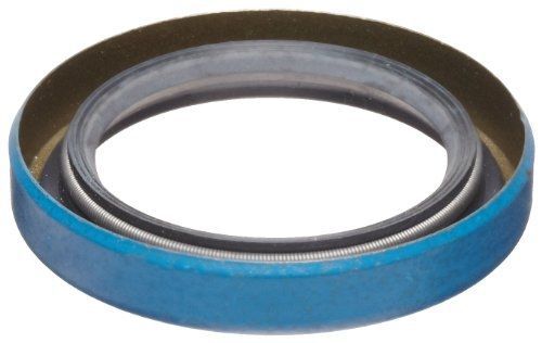 Small Parts Shaft Seal, Spring Loaded, Single Lip, Steel with Buna-N Lips, 1/4&#034;