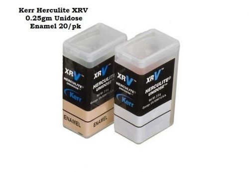 Herculite XRV Unidose - Enamel A3 - Microhybrid Composite 20 - .25 Gm. Compules