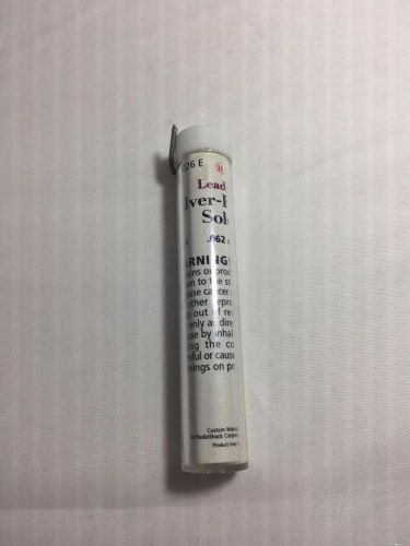 New radioshack lead-free silver-bearing solder wire 0.62 dia.  # 64-026 for sale