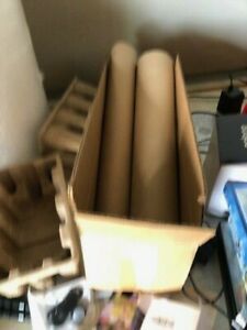 tear resistant kraft paper 18 inches x 150 foot - extra durable 50 lbs thick, br