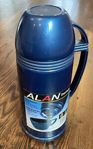 Alan Thermos 34 oz / 1 liter Foam and Glass Insulated Food Bottle