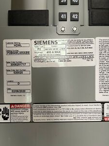 Siemens P2B54ML400ABS, 400 Amp Main Lug, 120/240V, 3PH 4W, Delta B Hi