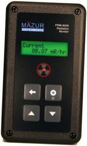 PRM-9000 Geiger Counter and Nuclear Radiation Contamination Detector and 1