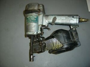 Hitachi NV50A1 / 2&#034; Inch Utility Coil Nailer, works but leaks air, Sold As Is