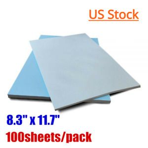 100g A4 Fast Dry Dye Sublimation Paper 8.3&#034; x 11.7&#034; 100sheets/pack