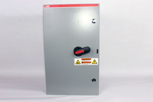 Abb fj2001-4p  200 amp, 150 hp max, 600v, 3p, 60hz switch, fuses not included for sale