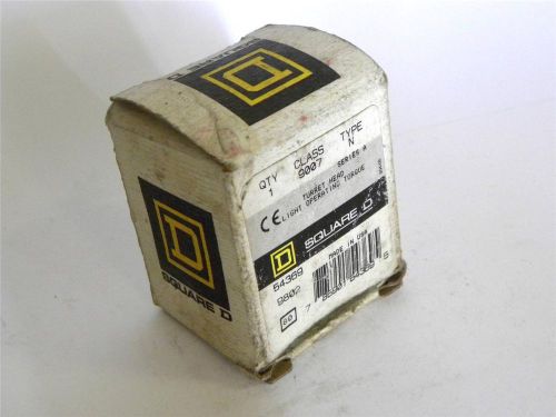 NEW SQUARE D TURRET HEAD CLASS 9007 TYPE N MODEL 54369