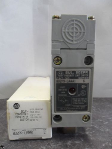 New allen bradley 802pr-laaa1 self-contained limit switch series c nib for sale