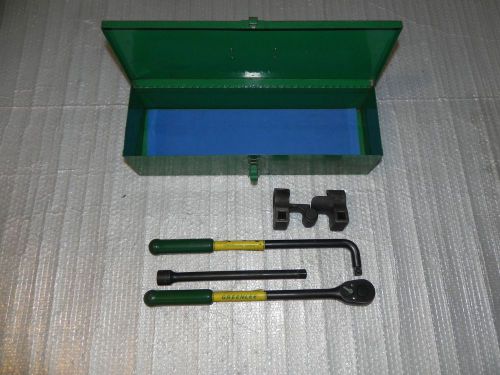 Greenlee 796 ratchet cable bender kit with metal case very nice 767,750,800 for sale