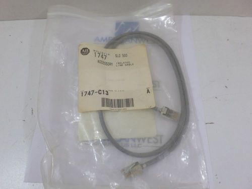 1 Allen Bradley 1747-C13 ser A SLC500 isolated link cable