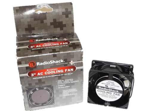 Radioshack 3&#034; AC Cooling Fan 120VAC P/N 2730242