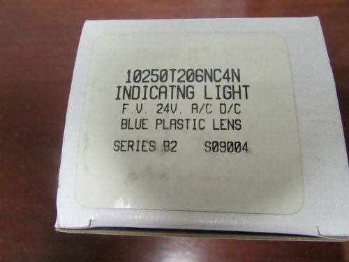 EATON CUTLER HAMMER Indicating Light Blue Lens 10250T206NC4N 24V
