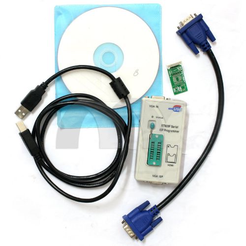 Rt809f serial isp programmer usb universal eeprom flash edid avr pic at89s for sale