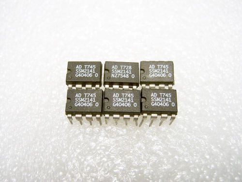 (6) SSM2141 Analog Devices Differential Line Receiver US SELLER